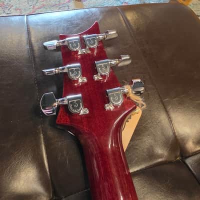 1986 PRS Custom 24 - Birds, Flame Top, Cherry Burst - w/ Case image 12