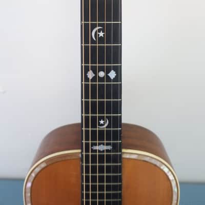 Vintage 1900s Lyon & Healy Parlor Guitar Finest Woods & Craftsmanship Moon Sun & Stars Inlay Ladder Braced Ditson Supertone Regal Lakeside image 4