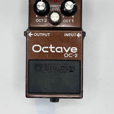 Boss OC-2 Octave (Silver Label) 1997 - 2005 - Brown image 1