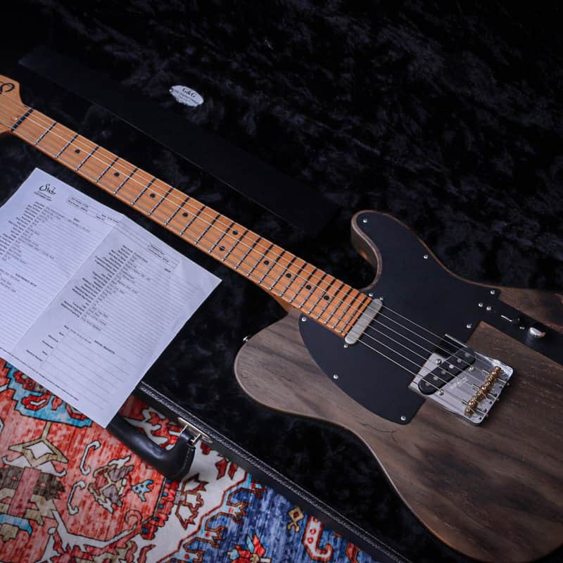 2023 – Present Suhr Andy Wood Signature Modern T II SS AW Silver