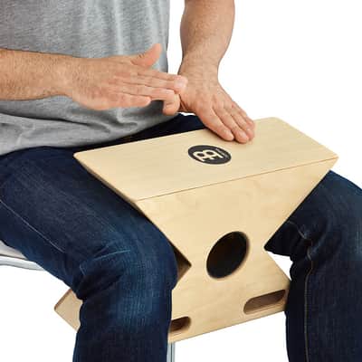 Meinl Percussion HTOPCAJ3NT Hybrid Slap-Top Cajon with Forward Sound Projection (VIDEO) image 3