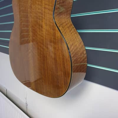 JWC-Guitars Maccaferri D hole “Concert” Model Curly Walnut Gypsy Jazz Guitar image 13
