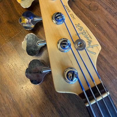 Fender American Standard Jazz Bass 1996 50th Anniversary - Sonic Blue image 5