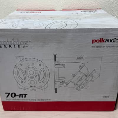 (NEW) Polk Audio Vanishing Series 70-RT 3-Way In-Ceiling Speaker (AW1170) image 8