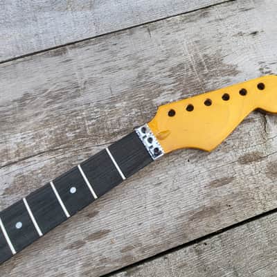 Canadian maple  Rosewood, vintage tint ST Guitar neck floyd rose guitar neck fits oem image 2