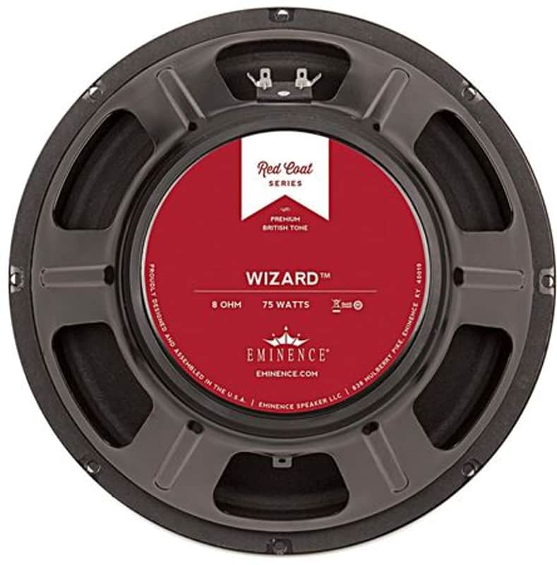 Eminence Red Coat Wizard 8 12 Inch Guitar Speaker 75 Watts 8 Ohms image 1