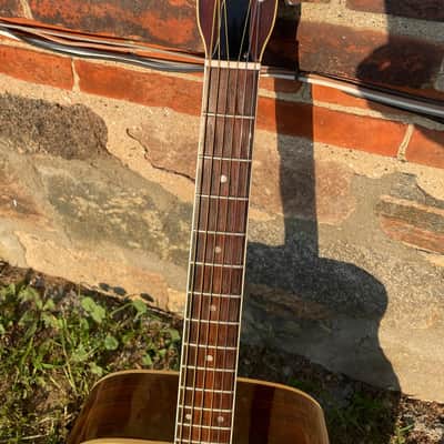 Vintage 1970s Martin-Style Acoustic – Possibly Custom Yamaki – Rosewood/Spruce – MIJ Quality – w/ HSC image 5
