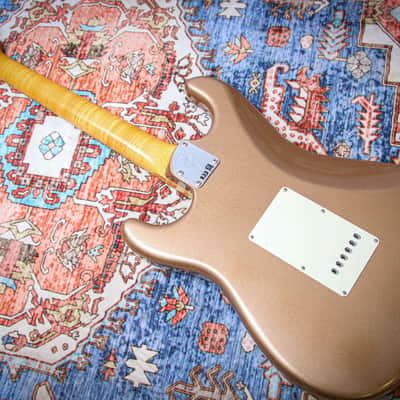 FENDER USA Custom Shop Post-Modern Stratocaster "Firemist Gold + Rosewood" (2017) image 17