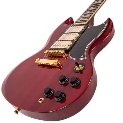 Vintage VS63CR ReIssued Cherry Red image 1