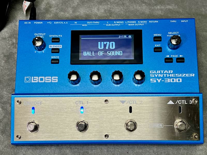 Boss SY-300 Guitar or Bass Synthesizer - No controller or special cables needed image 1