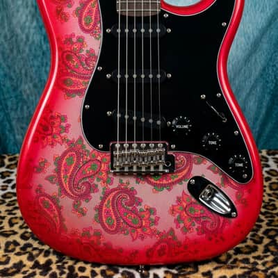 Guitar Monkey Stratocaster 2025 - Black Paisley image 7