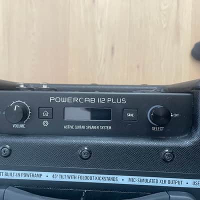 Line 6 Powercab 112 Plus 250-Watt 1x12" Active Guitar Speaker Cabinet 2018 - 2021 - Black image 5