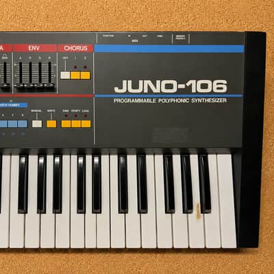 Roland Juno-106 – 1980s – Full original parts – Fully Serviced – Warranty image 4