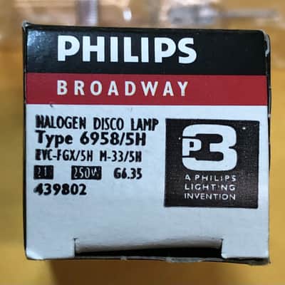 PHILIPS HALOGEN DISCO PROJECTION LAMP 439802 image 2