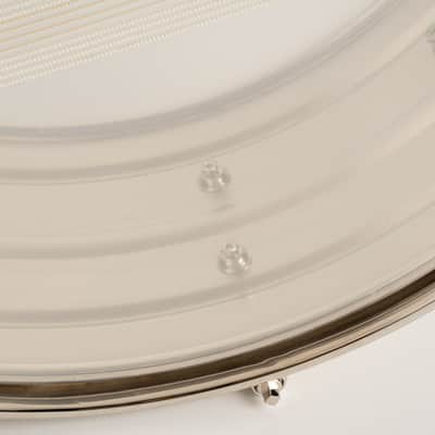 AK Drums Nickel Over Brass Dresdner Type Orchestra Model / Nickel Plated 5.5"x14" image 9