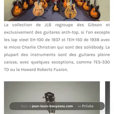 Gibson L-5C 1953 - Private Collection Héritage image 3