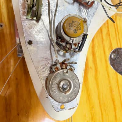 Vintage 1974 Fender Stratocaster Natural Hardtail image 18