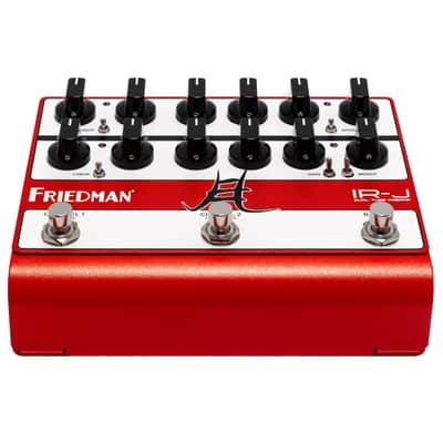Friedman IR-J Jake E. Lee Signature Dual Tube Preamp 2024 - Present - Red / White image 1