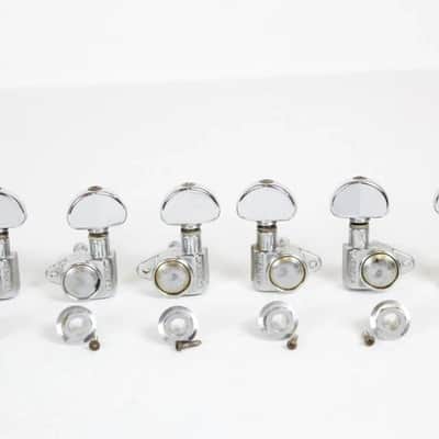 Standard GROVER Rotomatic 3x3 Tuners NICKEL ~Aged RELIC~ for Gibson Les Paul Standard/Custom/SG/ES image 3
