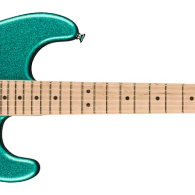 Charvel Pro-Mod San Dimas Style 1 HSS FR M, Maple Fingerboard, Aqua Flake image 1