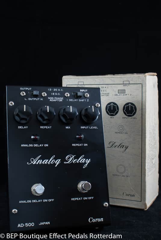 Coron AD-500 Analog Delay 1980 Japan with SAD1024 Reticon BBD image 1