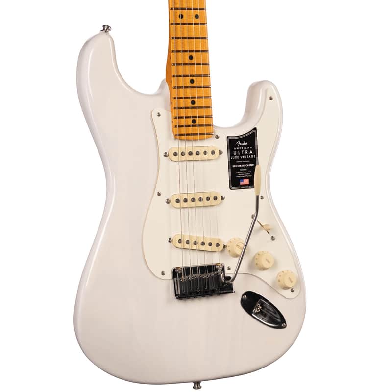 Fender American Ultra Luxe Vintage '50s Stratocaster White Blonde (574) image 1