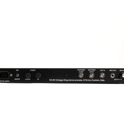 D'Errico Custom VK-R2 preamp (Alembic F2B) STEREO - point to point image 2