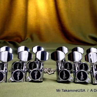 Takamine Pro Series Sintonizzatore TPK0542 SET 12 CORDE / Oro Con - Foto 3