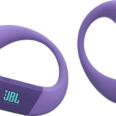 JBL Endurance Peak 4 True Wireless Earbuds - Purple image 1