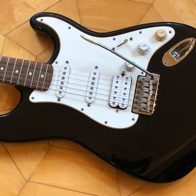 FENDER STARCASTER HSS STRATOCASTER STYLE S Type Electric Guitar Black image 3