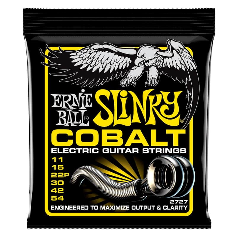Ernie Ball Cobalt Beefy Slinky Electric Guitar Strings 11-54 P02727 image 1