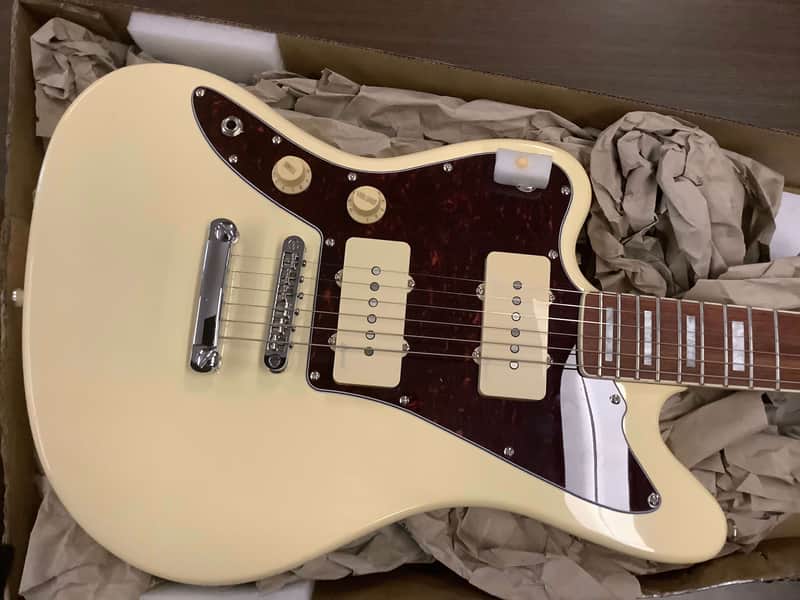 Harley Benton JA-60 Left Handed Jazzmaster 2022 Olympic White image 1