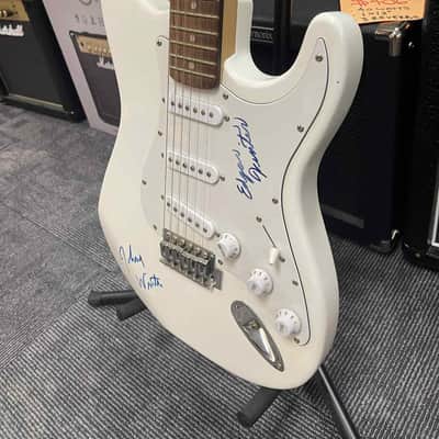 Signed Johnny & Edgar Winter S Type - white image 3