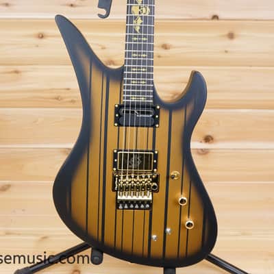 Schecter Synyster Gates Signature Custom-S Sustainiac - Satin Gold Burst image 1