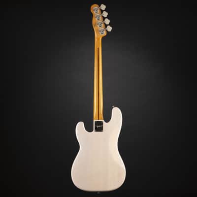 Squier Classic Vibe '50s Precision Bass MN (White Blonde) - 4-String Electric Bass image 3