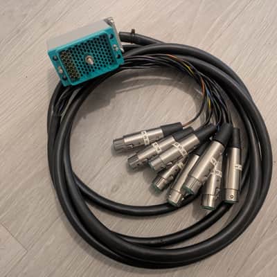 9 foot Canare 8 Channel ELCO/EDAC to XLR-F Snake image 1