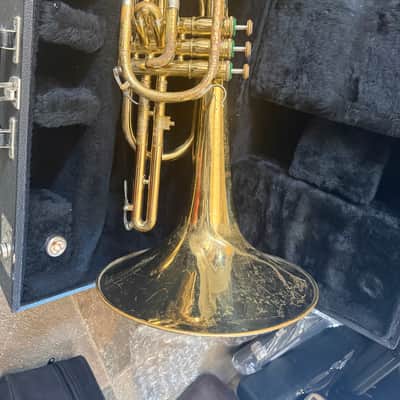 Bach Mercedes Mellophone, with case and mouthpiece, USA image 6