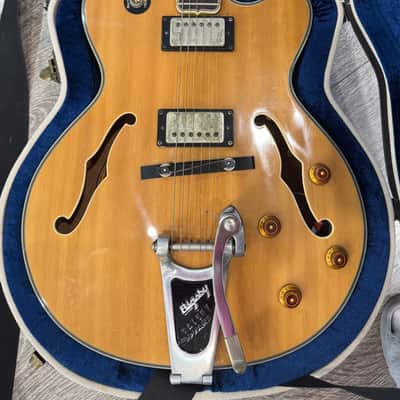 Epiphone Emperor II NA Hollowbody Electric Guitar 2006 - Natural Finish image 2