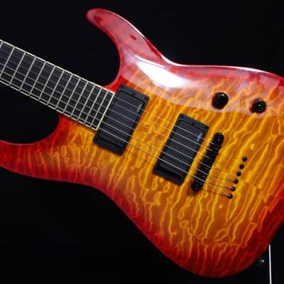 Used Charvel Custom Shop Set Neck  Cherry Sunburst image 1