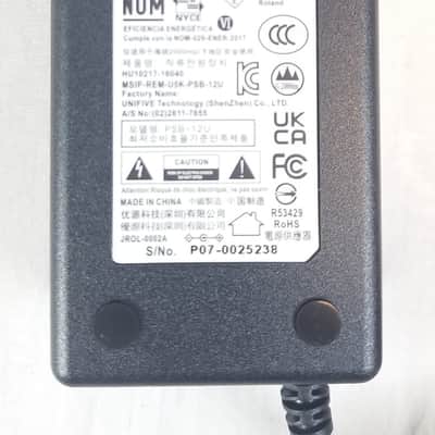 Roland PSB-12U, 5100047396 Replacement Charger for the AC-33/AC-40/KC-110/CUBE Street EX image 2