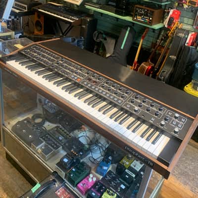 Sequential Prophet T8 76-Key 8-Voice Polyphonic Synthesizer 1983 - 1986 - Black with Wood Sides image 1