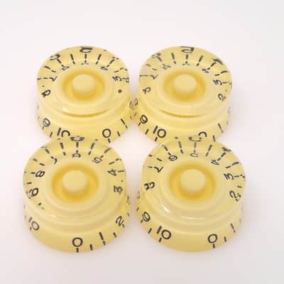 True Custom Shop® Cream Speed Knob Set for Gibson USA Les Paul image 1