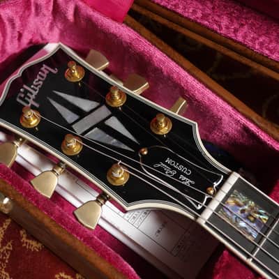 Gibson Custom Les Paul Custom Figured Hand Selected Top 2016 - Aqua Blue image 8