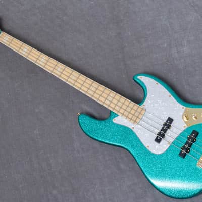 【new】Swing Guitars / Jazz Deluxe 4 Metallic Teal Green 4.52kg #26010023【GIB Hyogo】【price included SHIPPING & IMPORT TAX & VAT】 image 2