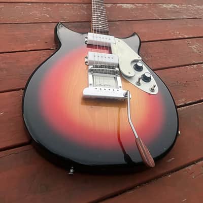 1969 Micro-Frets Signature Sunburst with case image 3