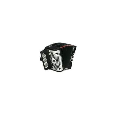 Hohner Accordion 3100FB Panther 3-Row Diatonic Accordion with Hohner AGB Gig Bag image 9