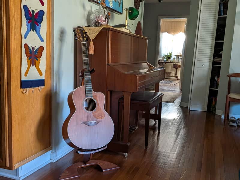 Lowden F-35c Sinker Redwood Guatemala Rosewood image 1