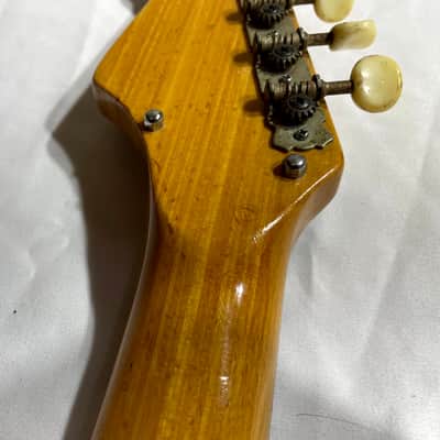 Teisco E-110 1960s Electric Guitar - Tulip Sunburst - Japan image 18