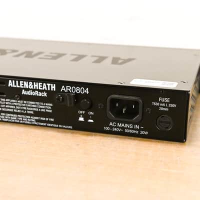 Allen & Heath AR84 8in / 4out Expansion AudioRack for GLD and Qu Mixers CG015RZ image 7