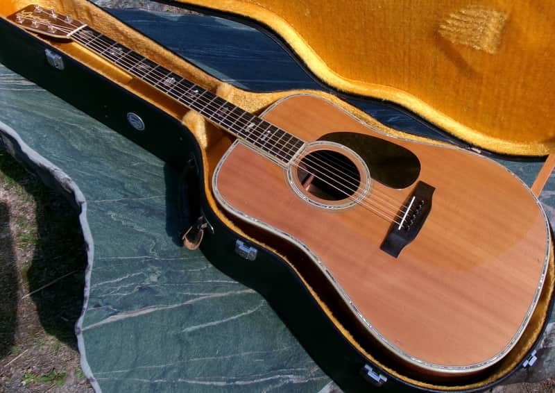 K Yairi YW-1000 Hand Crafted B. Rosewood Jacaranda Japan Vintage 1974 with Low Action image 1